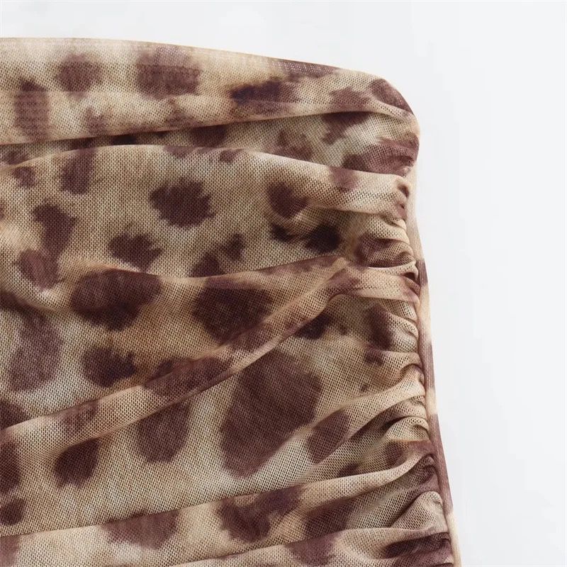 Combo set LEO Print SKIRT & TOP